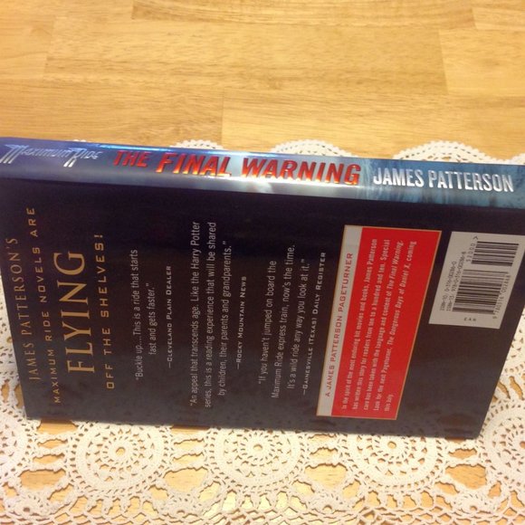 James Patterson Maximum Ride, The Final Warning - Picture 3 of 7